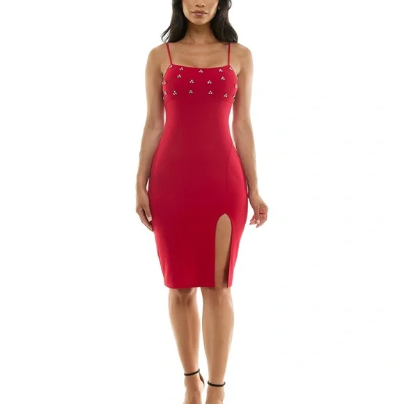 sleeveless jersey midi dress Kinsley Sleeveless Jersey Midi Dress Evening Navy